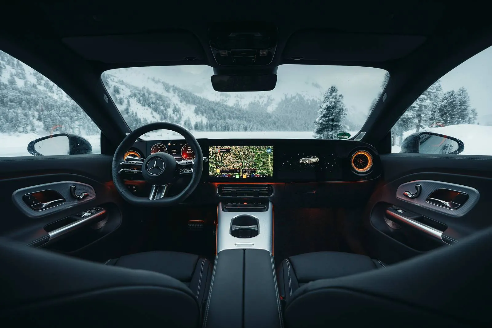 2027 Mercedes-Benz CLA — dashboard