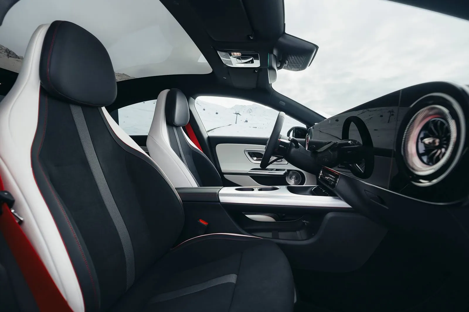 2027 Mercedes-Benz CLA — front seats