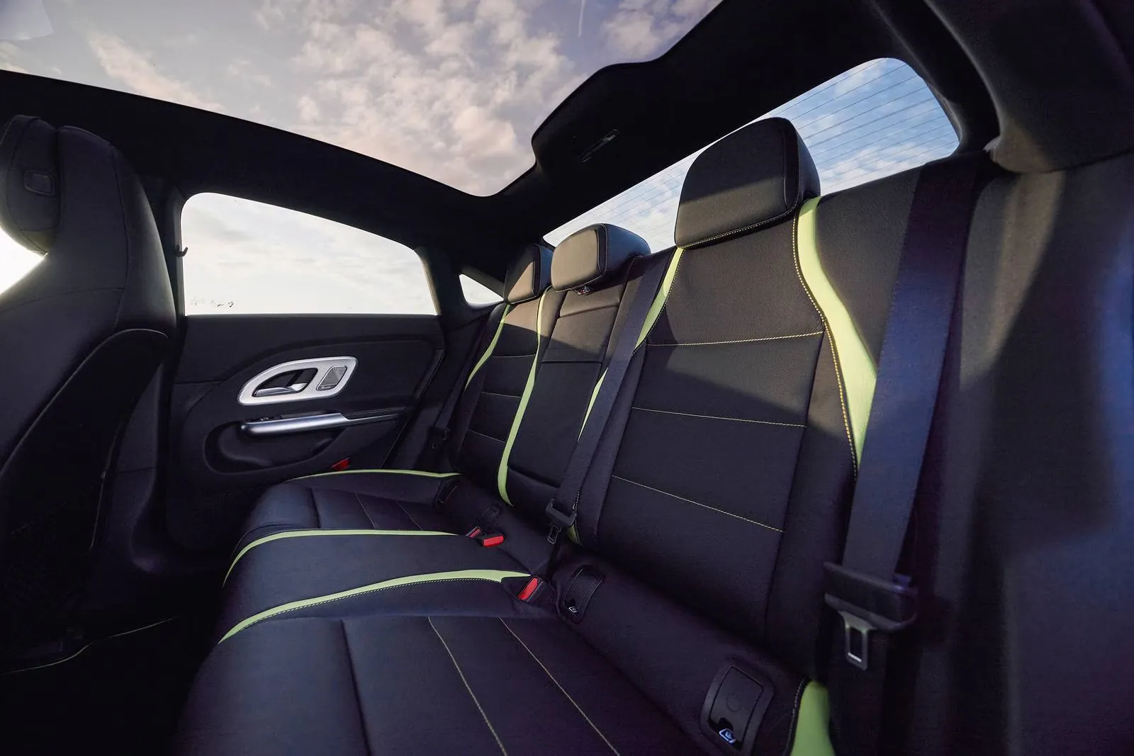 2027 Mercedes-Benz CLA — rear seats